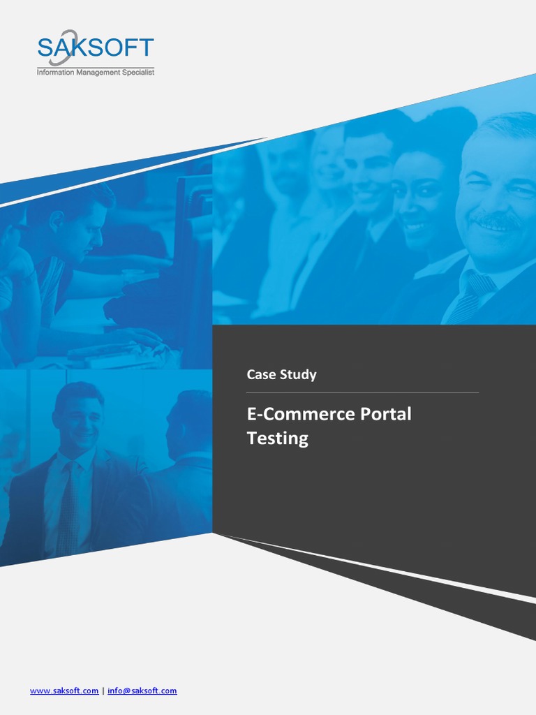 E-Commerce Portal Testing: Case Study | PDF