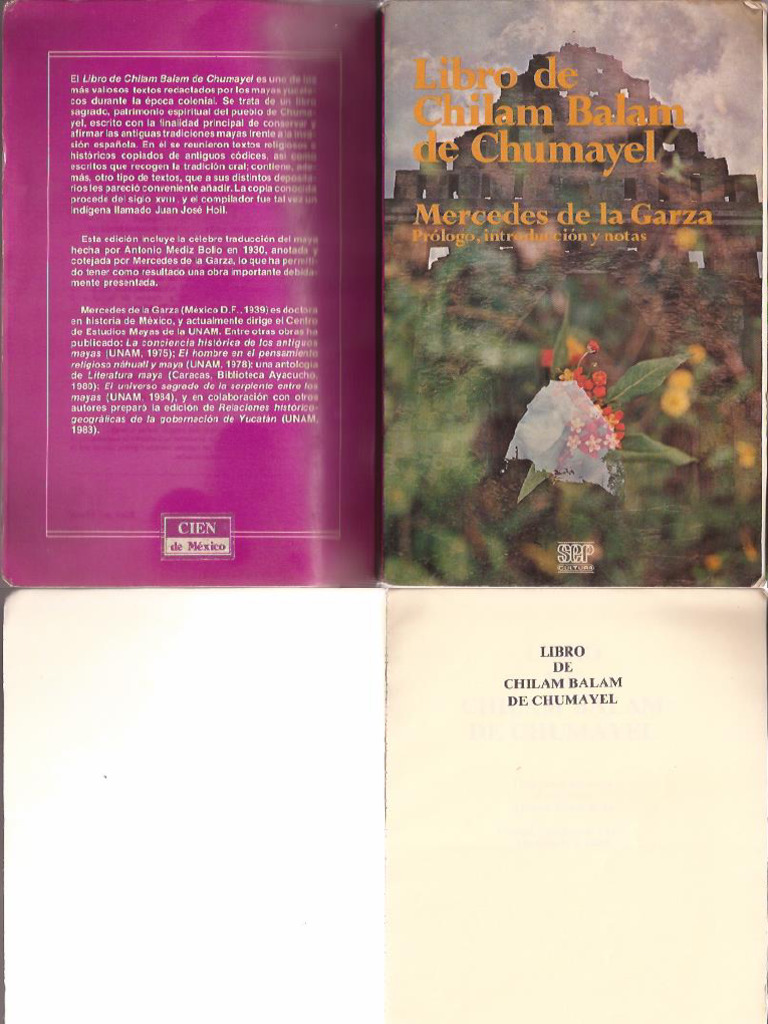 Libro de Chilam Balam de Chumayel | PDF