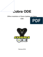 Cobra ODE: Offline Installation of Game Updates On Cobra ODE