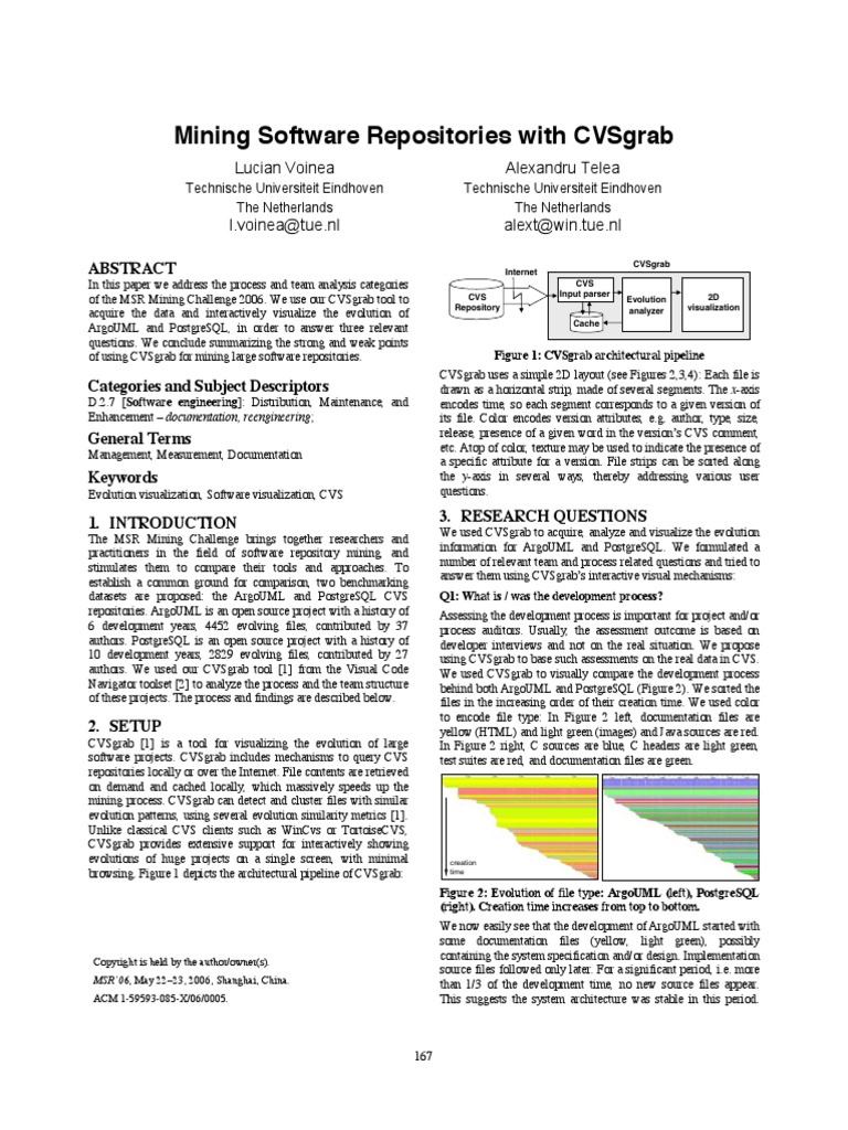167MiningSoftware PDF | PDF | Postgre Sql | Evolution