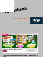 Tutorial Poster Multimedia Glogster