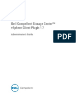 Dell Compellent Storage Center VSphere Client Plugin 1.7 Administrators Guide