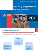 Capacitación Bases Curriculares