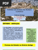 Formas de Estado No Mundo Clássico - Grécia Antiga