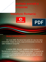  Responsabilitate socială a companiei      Vodafone Romania