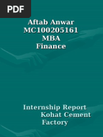 Kohat Cement Company, Presentation Slides Mc100205161