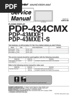 Carte Logique Pioneer PDP-506PU, AWV2202, AWW1028, ANP2098-D/E, Occasion