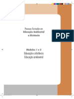 Modulo i - Educacao Ambiental e Educacao a Distancia