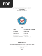LAPORAN PRAKTIKUM koagulasi