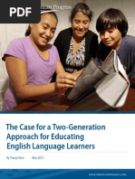 Download The Case for a Two-Generation Approach for Educating English Language Learners by Center for American Progress SN264291587 doc pdf