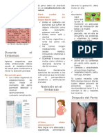 Tríptico Obstetricia