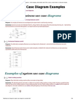 Examples of UML Use Case Diagrams 