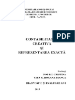 Contabilitatea Creativa Si Reprezentarea Exacta