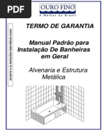 Manual Banheiras Geral