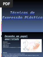 Tecnicas de Expressao Plastica2