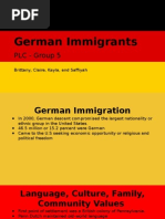 german immigrants