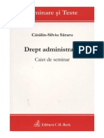 Drept Administrativ - Catalin Silviu Sararu PDF