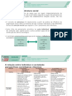 Relação indivíduo-sociedade nas teorias sociológicas