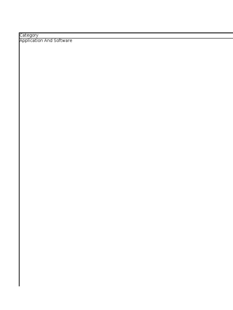 App and Software Pivot Chart | PDF | Email | Image Scanner