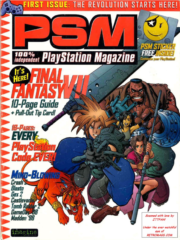 8515 Playstation Magazine Issue 1 PSM PDF | PDF
