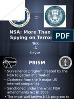 Information On NSA Programs
