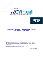 06 - Juegos de Poder y Manejo Politico en La Org - Rev Marzo 13