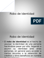 Robo de Identidad