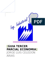 Guia Tercer Parcial Economia Jorge Celedon