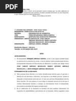 Admisorio - Exoneracion de Alimentos