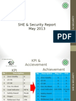 She & Security Report of May 2013