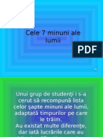 Cele 7 minuni ale lumii antice