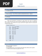 L 3 The Stack: Objectives