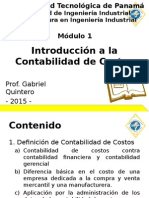 Conceptos de Contabilidad de Costos