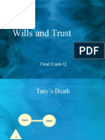 Wills and Trust: Final Exam Q
