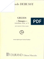 Debussy - Gigue From Images No. 1 Trans. Garban