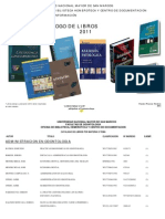 Catalogo Libros Odontologia 2011