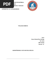 Titulos de Credito Mercantil II  Pagaré  Ley de fideicomiso