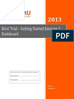 Birst Trial - Getting Started Exercise 3 Dashboard