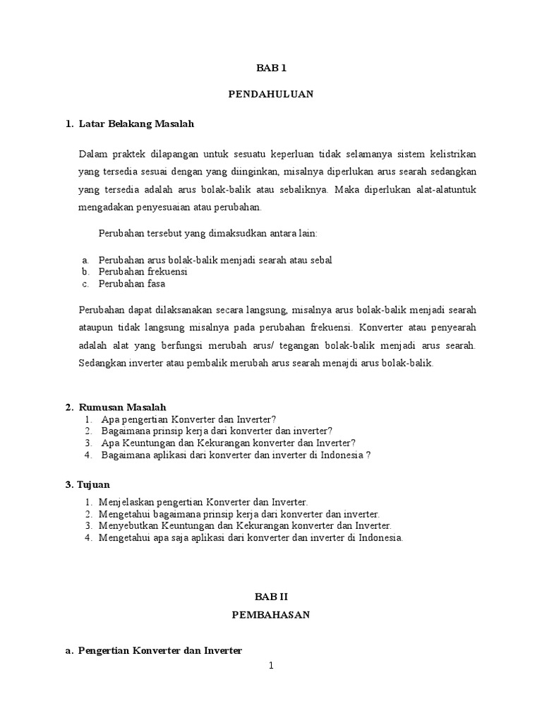 Konverter Dan Inverter
