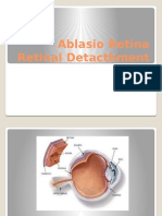 Retinal Detatchment