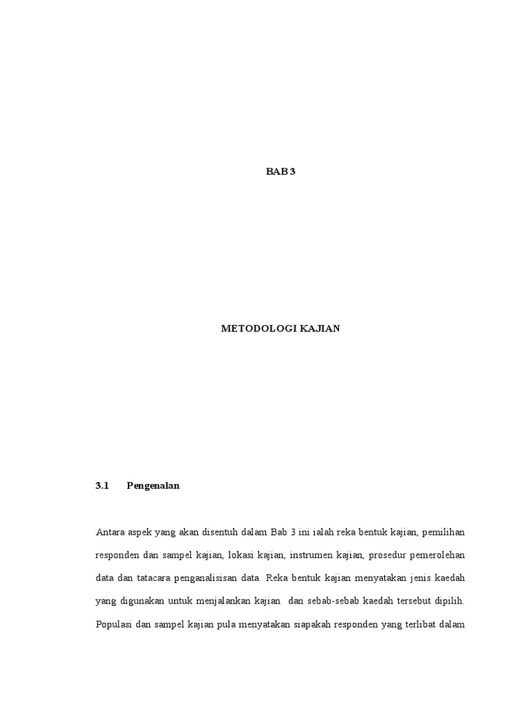 Bab 3 Tesis Siap Pdf