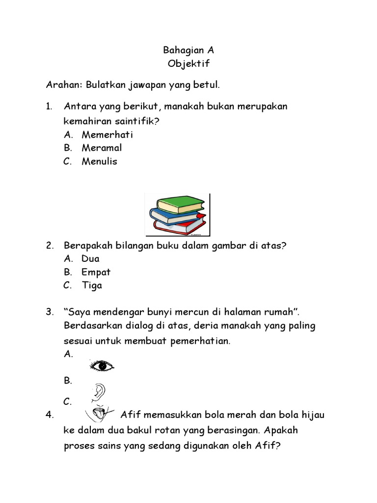 Soalan Ujian Dst Tahun 3 Kssr Pdf