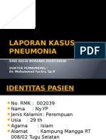 LAPORAN KASUS Pneumonia