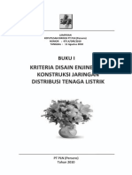 Kriteria Desain Engginering Konstruksi Jaringan Distribusi Tenaga Listrik