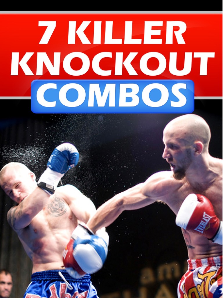 7 Killer Knockout Combos PDF Muay Thai Combat