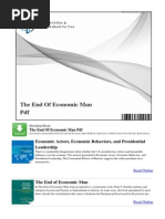 The End of Economic Man PDF