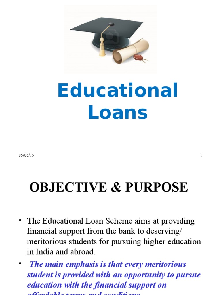 education loan essay