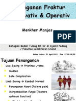 Penanganan FR Konservativ & Operativ 21 April 2015