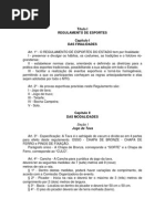 Regulamento de Esportes TRUCO