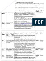 Planificación de Lenguaje Marzo